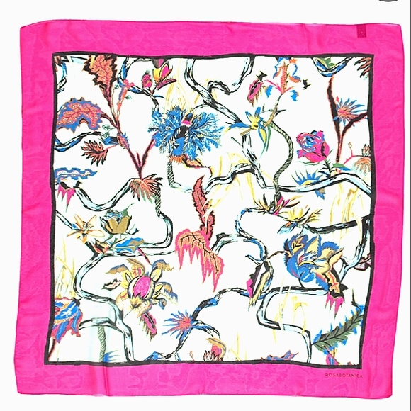 BALENCLAGA Rosabotanica Silk Vibrant Colours NWT - Picture 14 of 14